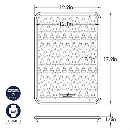 imageNordic Ware Embossed Naturals Tree Pattern Half SheetEmbossed Tree