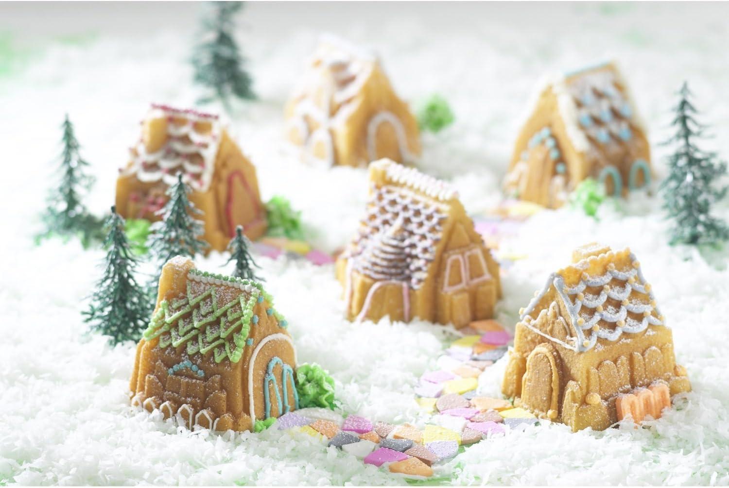 imageNordic Ware Gingerbread House Duet PanCozy Village Baking Pan