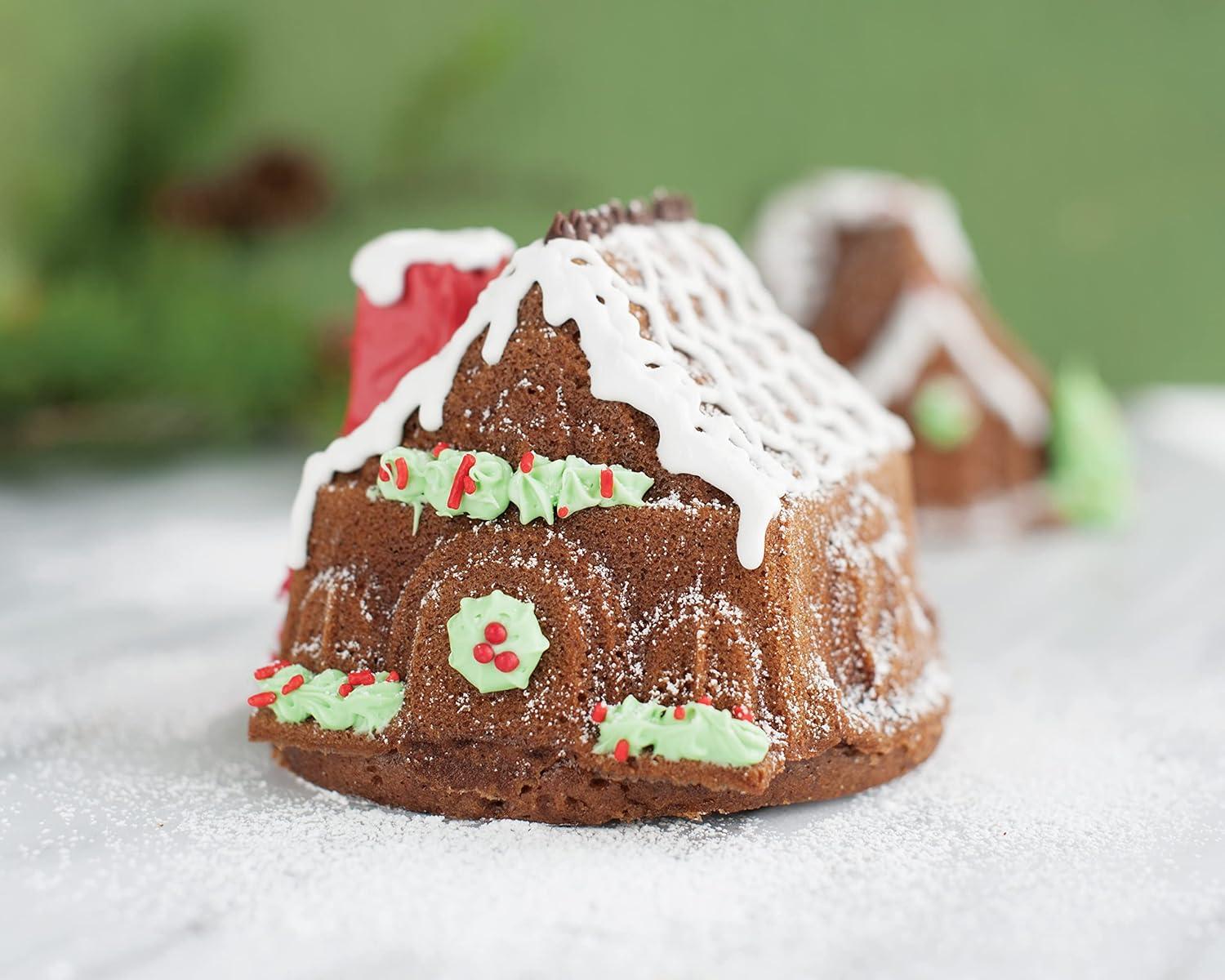 imageNordic Ware Gingerbread House Duet PanGingerbreat House Duet Pan