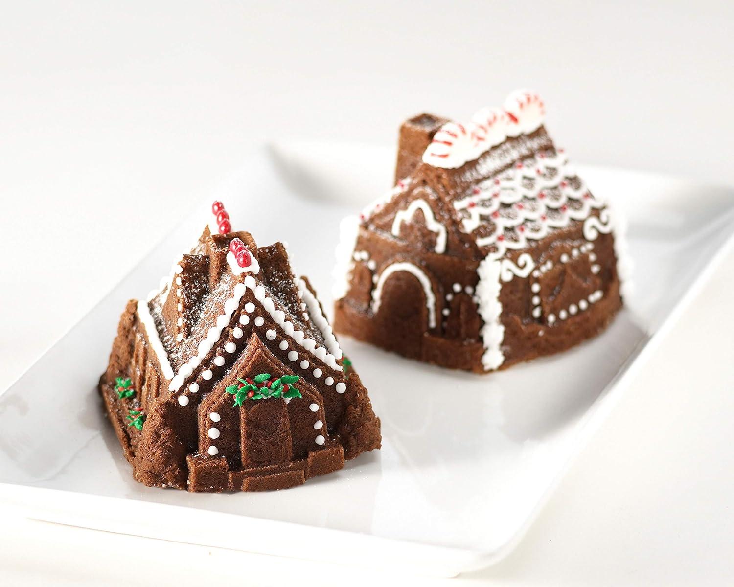 imageNordic Ware Gingerbread House Duet PanGingerbreat House Duet Pan