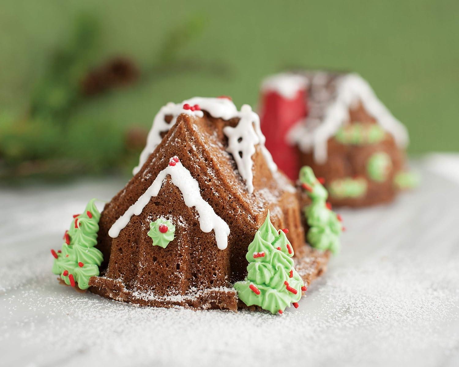 imageNordic Ware Gingerbread House Duet PanGingerbreat House Duet Pan