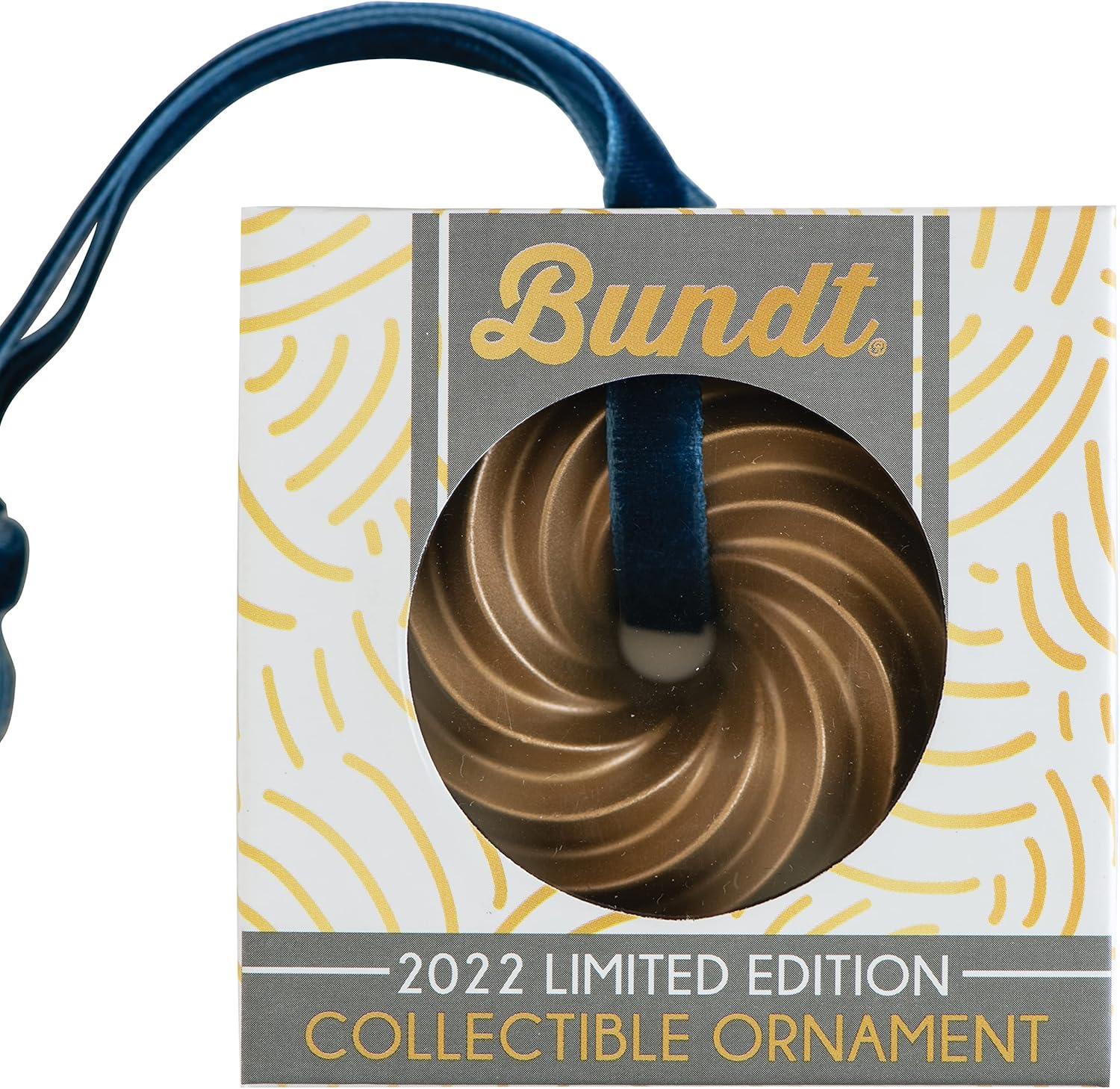 imageNordic Ware Jubilee Bundt Ornament Set Gold and Silver 2PiecesGold Set