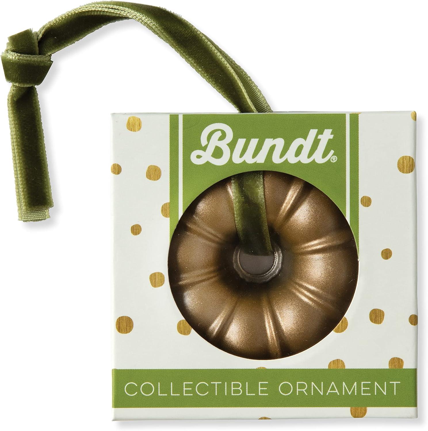 imageNordic Ware Jubilee Bundt Ornament Set Gold and Silver 2PiecesGold Set