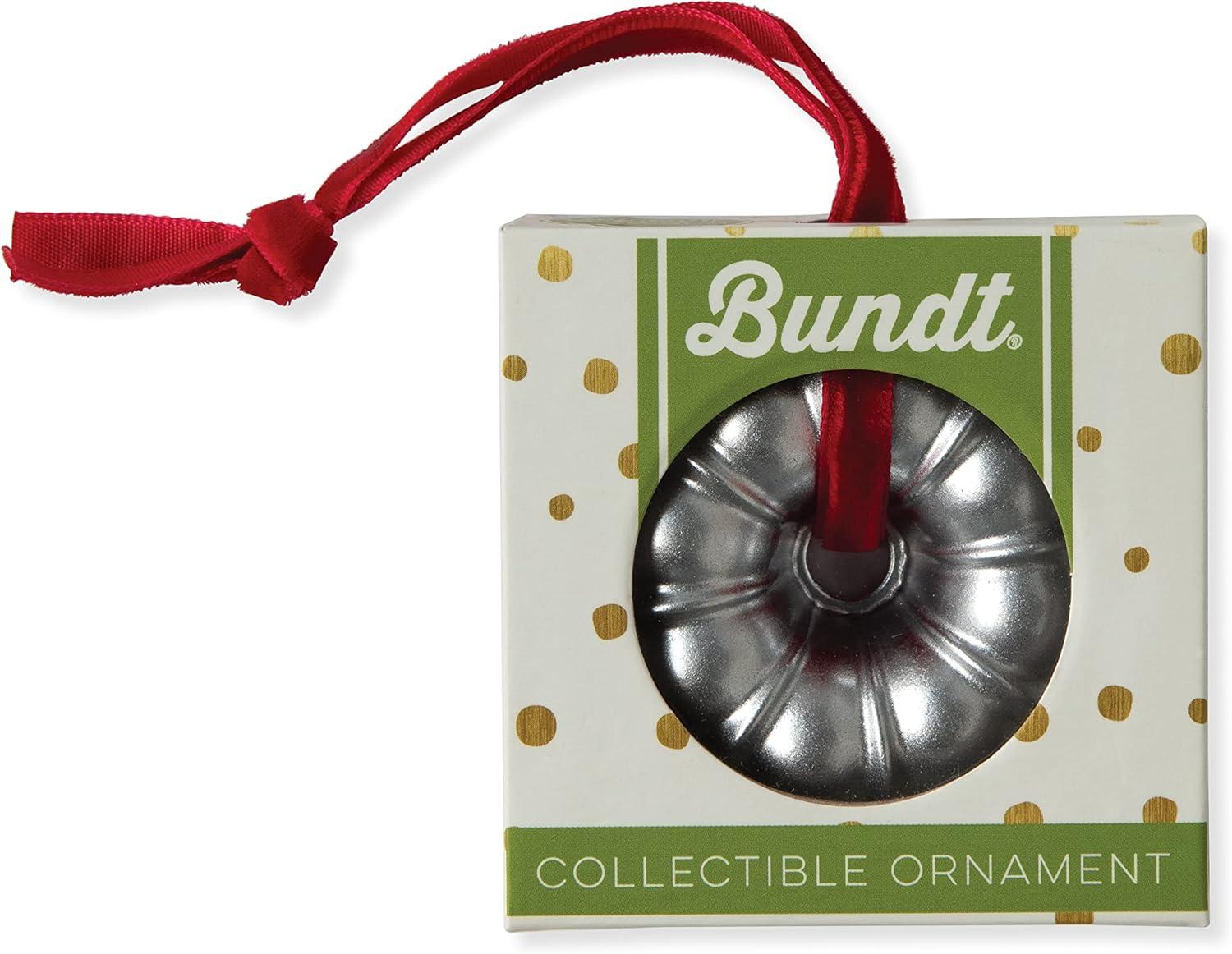 imageNordic Ware Jubilee Bundt Ornament Set Gold and Silver 2PiecesSilver Set