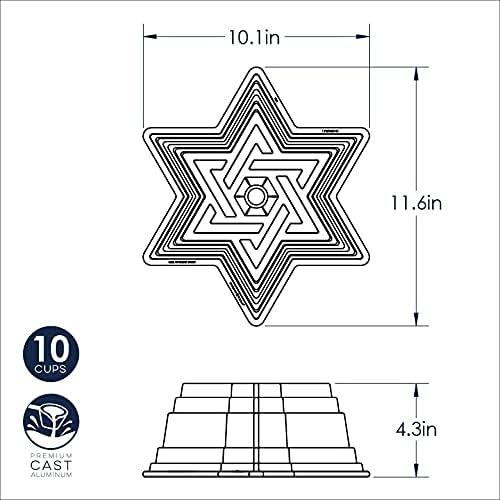 imageNordic Ware Star of David Bundt Pan