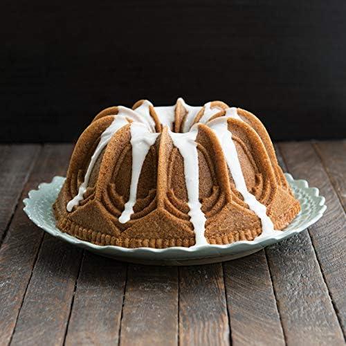 imageNordic Ware Vaulted Cathedral Bundt Pan Metallic