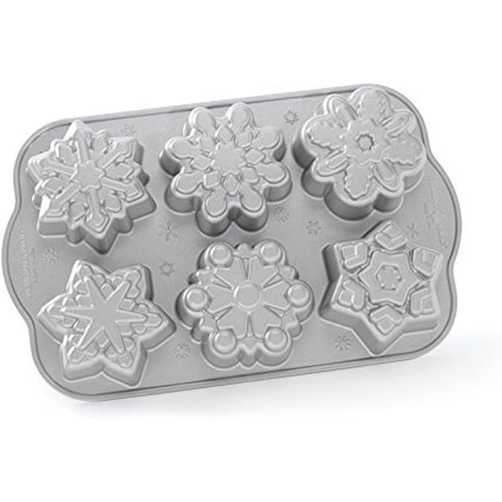 imageNordic Ware Frozen Snowflake Cakelet Pan