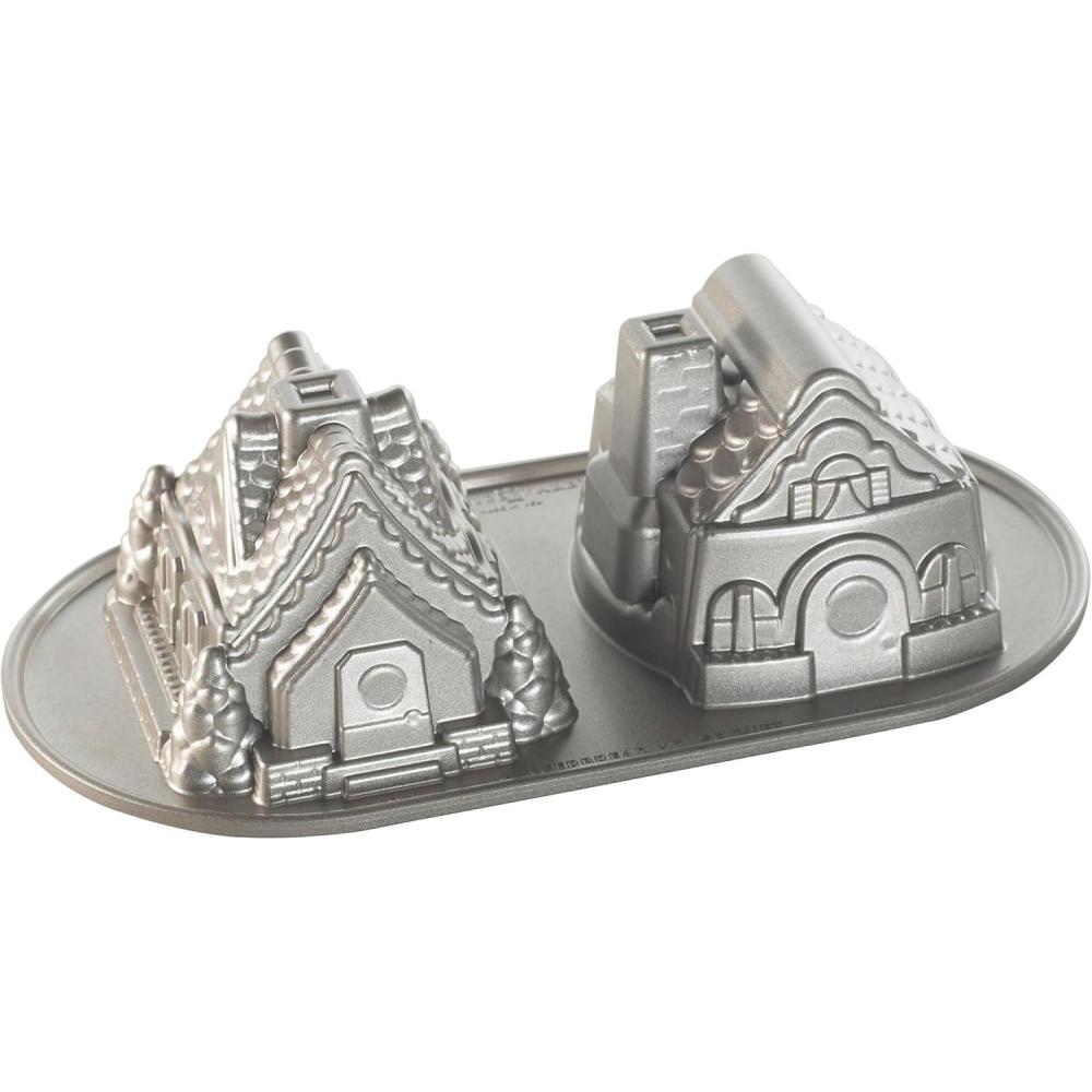 imageNordic Ware Gingerbread House Duet PanGingerbreat House Duet Pan