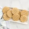 imageNordic Ware 01236 Yuletide Cast Cookie Stamps 3inch rounds SilverAll Season