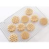 imageNordic Ware 01236 Yuletide Cast Cookie Stamps 3inch rounds SilverAll Season