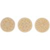 imageNordic Ware 01236 Yuletide Cast Cookie Stamps 3inch rounds SilverCitrus