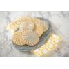 imageNordic Ware 01236 Yuletide Cast Cookie Stamps 3inch rounds SilverGeo Cast