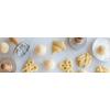 imageNordic Ware 01236 Yuletide Cast Cookie Stamps 3inch rounds SilverHoliday 3D