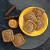 imageNordic Ware 01236 Yuletide Cast Cookie Stamps 3inch rounds SilverSpringerle