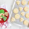 imageNordic Ware 01236 Yuletide Cast Cookie Stamps 3inch rounds SilverYuletide