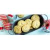 imageNordic Ware 01236 Yuletide Cast Cookie Stamps 3inch rounds SilverYuletide