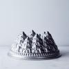 imageNordic Ware Alpine Forest Loaf Sparkling Silver 6 CupPine Forest Bundt  9 Cup