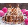 imageNordic Ware Gingerbread House Duet PanGingerbread House Bundt Pan