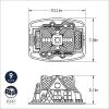 imageNordic Ware Gingerbread House Duet PanGingerbread House Bundt Pan