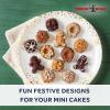 imageNordic Ware Holiday Teacakes Cakelet 3 Cup Capacity Silver