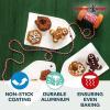 imageNordic Ware Holiday Teacakes Cakelet 3 Cup Capacity Silver