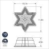 imageNordic Ware Star of David Bundt Pan