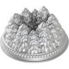 imageNordic Ware Alpine Forest Loaf Sparkling Silver 6 CupPine Forest Bundt  9 Cup