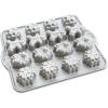 imageNordic Ware Holiday Teacakes Cakelet 3 Cup Capacity Silver