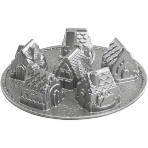 imageNordic Ware Gingerbread House Duet PanCozy Village Baking Pan