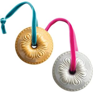 imageNordic Ware Jubilee Bundt Ornament Set Gold and Silver 2PiecesGoldSilver Set