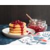 imageNordic Ware Autumn Leaves Pancake Pan BlackScandinavian Silver Dollar Pancake