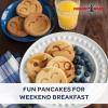 imageNordic Ware Autumn Leaves Pancake Pan BlackSmiley Face Pancake