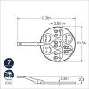 imageNordic Ware Autumn Leaves Pancake Pan BlackSmiley Face Pancake