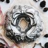 imageNordic Ware Platinum Holiday Wreath Bundt Pan