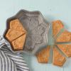 imageNordic Ware Sweet Snowflakes Shortbread Pan Metallic
