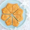 imageNordic Ware Sweet Snowflakes Shortbread Pan Silver
