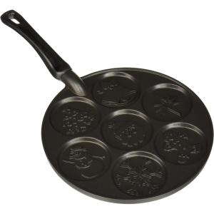 imageNordic Ware Autumn Leaves Pancake Pan BlackHoliday 1 Pancake