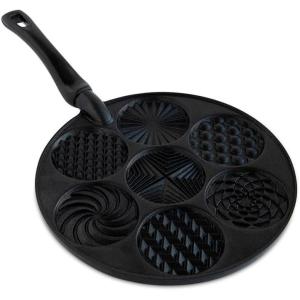 imageNordic Ware Autumn Leaves Pancake Pan BlackPatterns