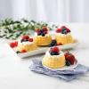 imageNordic Ware 54349AMZ Shortcake Baskets Cast Aluminum Cakelet Six 12 Cup Toffee