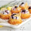 imageNordic Ware 54349AMZ Shortcake Baskets Cast Aluminum Cakelet Six 12 Cup Toffee