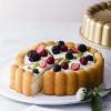 imageNordic Ware Charlotte Cake Pan 6Cup14 Liters ToffeeCake Pan
