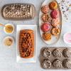 imageNordic Ware Floral Cakelet 3 Cups ToffeeFloral Cakelet