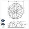 imageNordic Ware Floral Cakelet 3 Cups ToffeeMagnolia Bundt