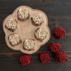 imageNordic Ware Floral Cakelet 3 Cups ToffeeRosebud Cakelet