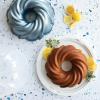 imageNordic Ware Formed Swirl Bundt 10 Cups Twilight Blue