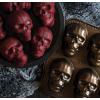 imageNordic Ware Halloween Bakeware Haunted Skull Cakelet Pan BronzeHaunted Skull Cakelet Pan