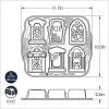 imageNordic Ware Tombstone Cakelet Pan