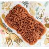 imageNordic Ware Wildflower Heart Bundt 6 Cup ToffeeLoaf Pan  6Cup  Toffee