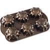 imageNordic Ware 564481 Sunflower Cakelet Pan 3 Cup Capacity Bronze