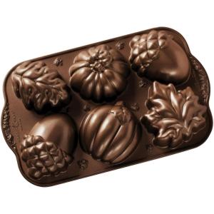 imageNordic Ware Autumn Treats Pan Bronze